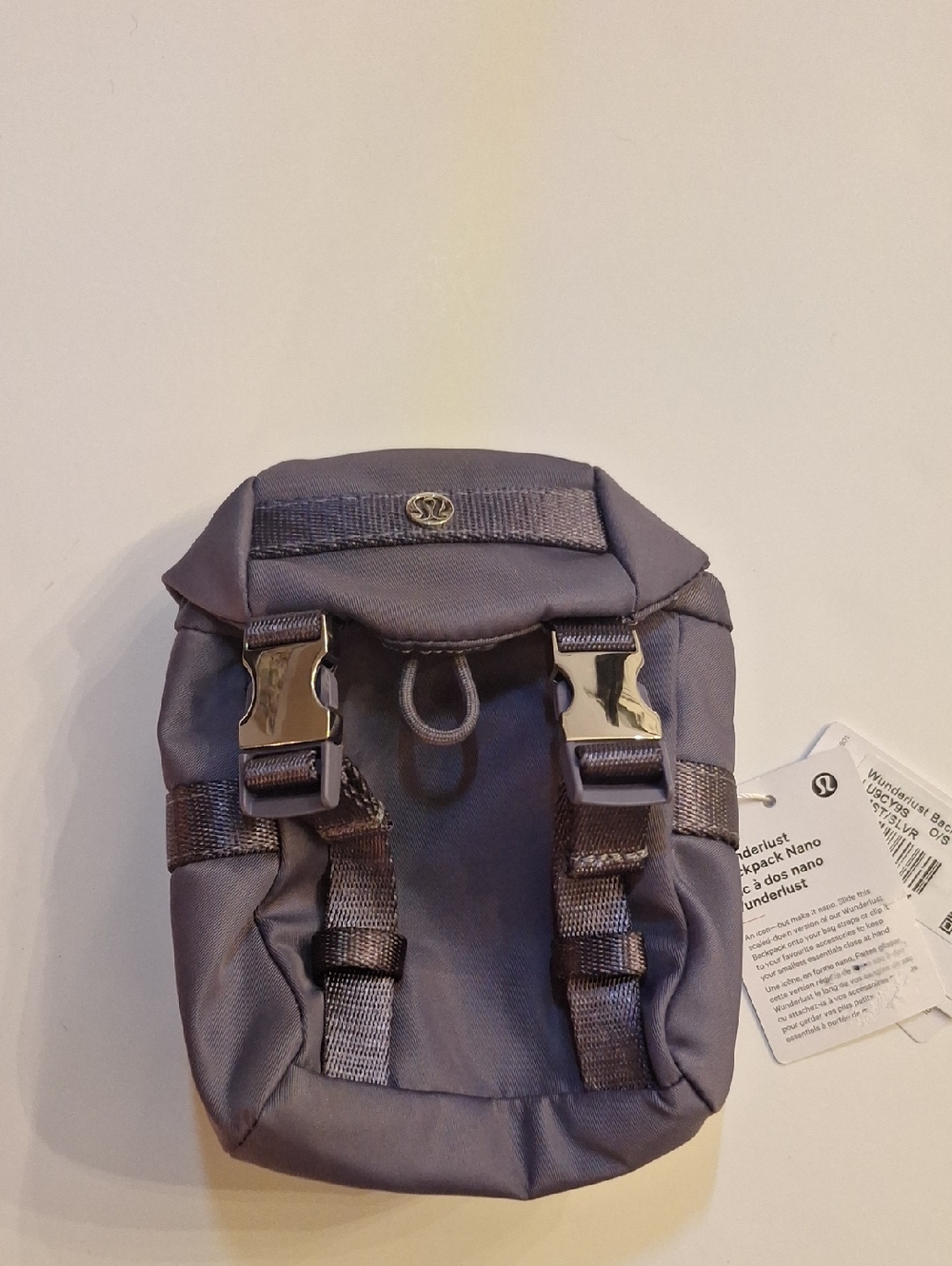 Lululemon Wunderlust Backpack Nano Gmst/slvr